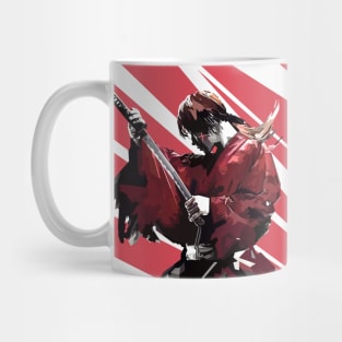 Rurouni Kenshin In Vector Art Stlye Mug